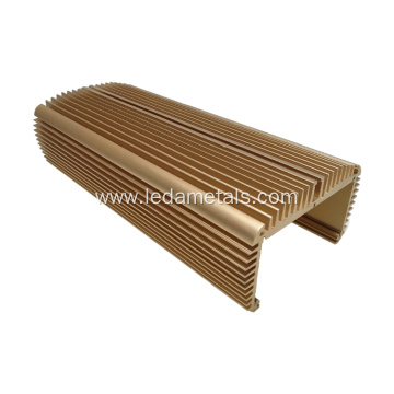 CNC Machining Extruding Aluminum Heatsink Extrusion Parts